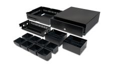 Safescan HD-4142 Heavy Duty Cash Drawerwith 8 Coin and 8 Note Trays thumbnail 4