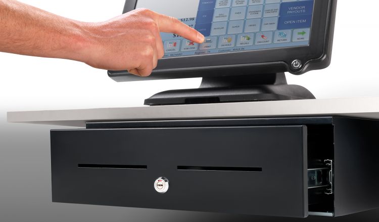 Safescan HD-4142 Heavy Duty Cash Drawerwith 8 Coin and 8 Note Trays - Image 7