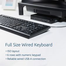 Kensington KB100 EQ Wired Full Size Keyboard thumbnail 2