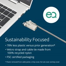 Kensington K60630WW Slim NanoSaver 2.0 EQ Keyed Laptop Lock thumbnail 2
