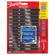 Sharpie Creative Marker Acrylic Paint Bullet Tip Pack of 12 thumbnail 1