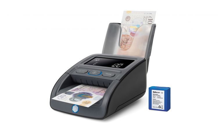 Safescan 155-S G2 Counterfeit Detection and RS-100 Stacker Bundle - Image 10