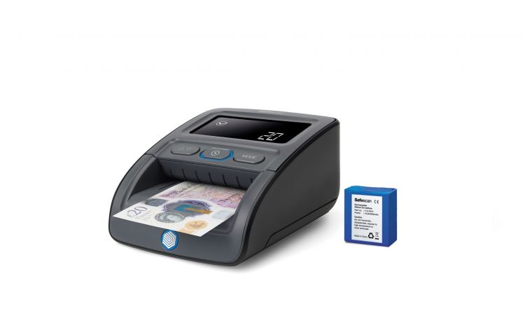 Safescan 155-S G2 Counterfeit Detection and RS-100 Stacker Bundle - Image 7