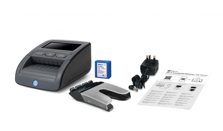 Safescan 155-S G2 Counterfeit Detection and RS-100 Stacker Bundle - Image 8