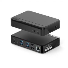 Alogic Universal Twin HD Docking Station with USB-C and USB-A Compatibility thumbnail 1