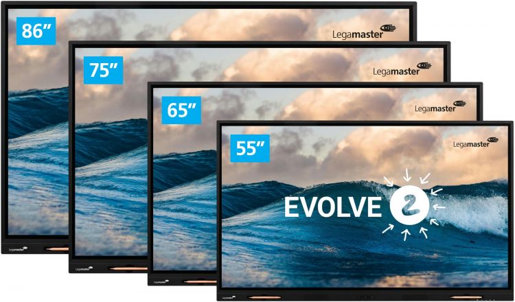 Legamaster EVOLVE 2 LCD touch monitor ETX-8640 - Image 4