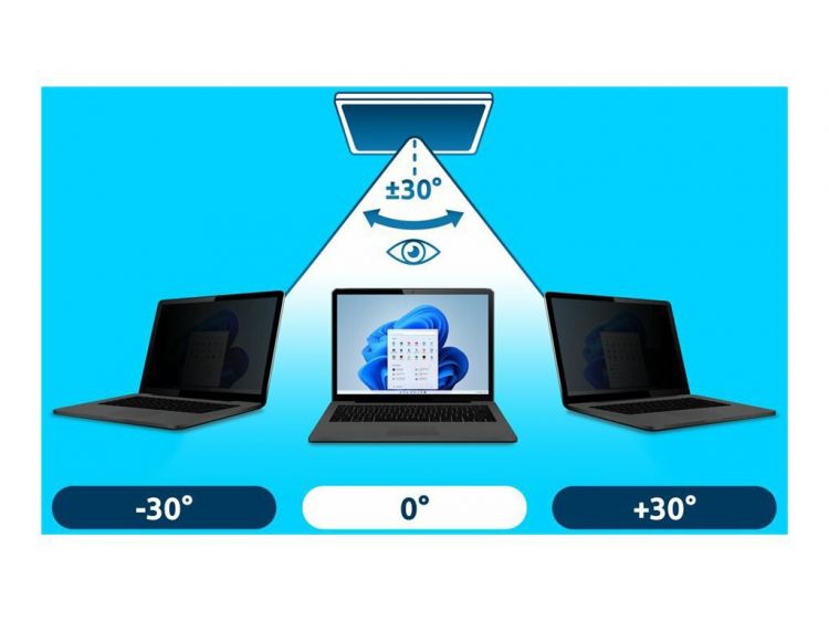Kensington 628661 Privacy Filter 2 Way Removable 14 inch Widescreen 16:10 - Image 3