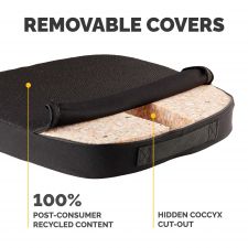 Fellowes Breyta Comfort Seat Cushion with Coccyx Cut Out thumbnail 3
