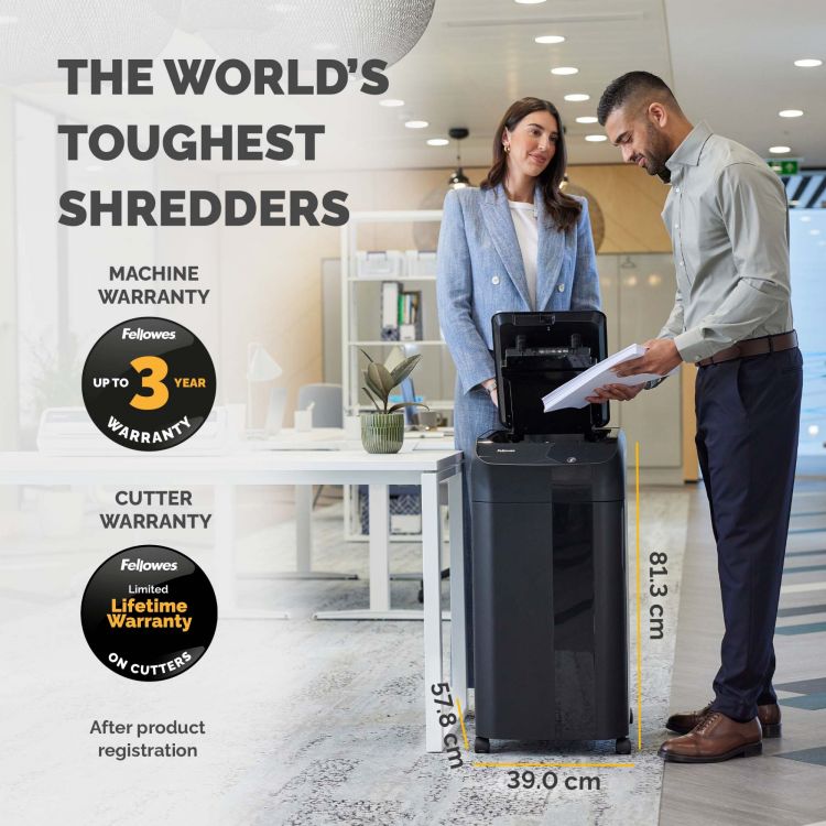 Fellowes AutoMax 450C Autofeed Cross Cut Shredder - Image 10