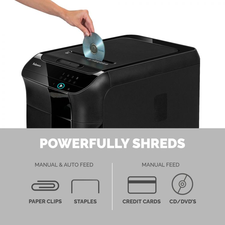 Fellowes AutoMax 450C Autofeed Cross Cut Shredder - Image 4