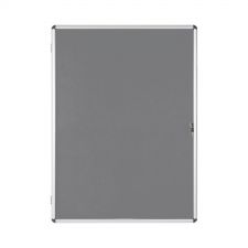 Bi-Office Encore Grey Felt Lockable Board 16 x A4 sheets thumbnail 3