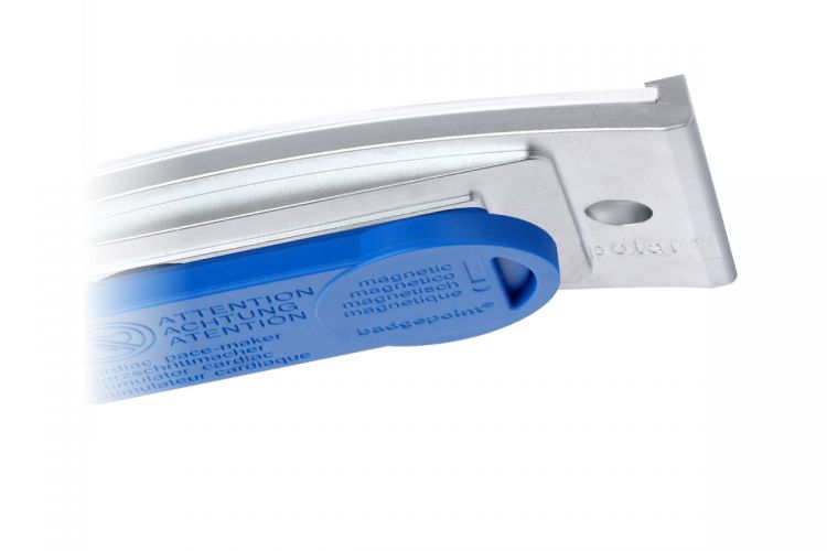 Avery 4835S-M Polar Name Badges - Matt Steel with Magnet - Image 3