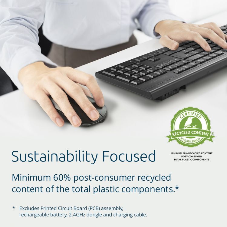 Kensington K75560UK KM270 EQ Rechargeable Wireless Desktop Set - Image 5