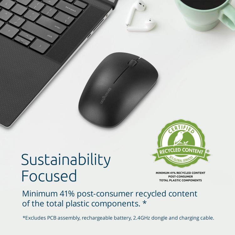 Kensington MY230 EQ Rechargeable Wireless Mouse - Midsize - Image 3