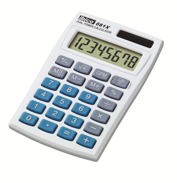 Ibico 081X Handheld Calculator - Image 2