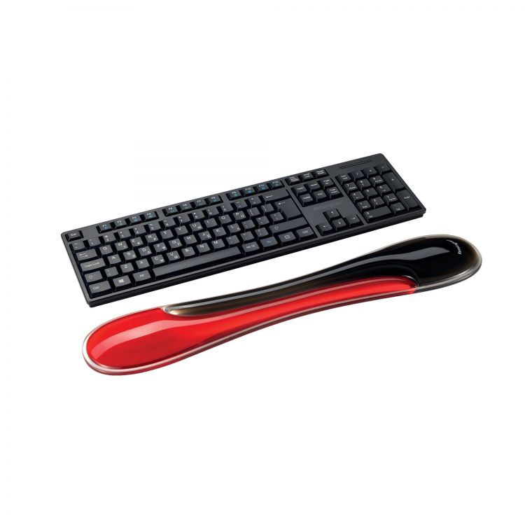 Kensington K62442WW Slim Duo Gel Red Keyboard Wrist Rest - Image 4