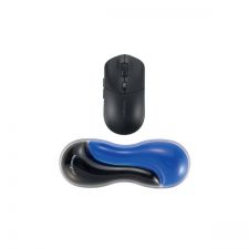 Kensington K62439WW Slim Duo Gel Mouse Trackball Blue Wrist Rest thumbnail 3
