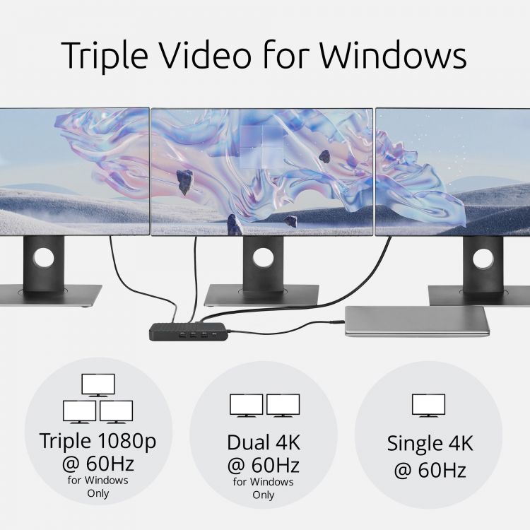 Kensington UH1500P EQ USB-C 5Gbps Triple Video Driverless Mobile Dock - Image 6
