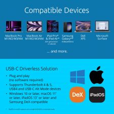 Kensington UH1500P EQ USB-C 5Gbps Triple Video Driverless Mobile Dock thumbnail 4