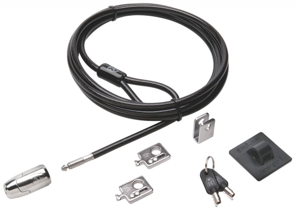 Kensington K64425EUS Desktop & Peripherals Locking Kit 2.0 - Single Keyed