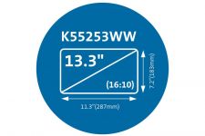 Kensington K55253WW MagPro Magnetic Privacy Screen Filter for 13.3 Inch Laptops thumbnail 7