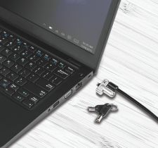 Kensington K64441EUM Slim N17 2.0 Keyed Laptop Lock for Wedge- Shaped Slots thumbnail 7