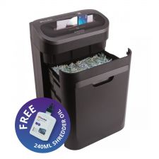 Swordfish 2000XCD Plus Cross Cut Shredder with a Free 240ml Bottle of Oil