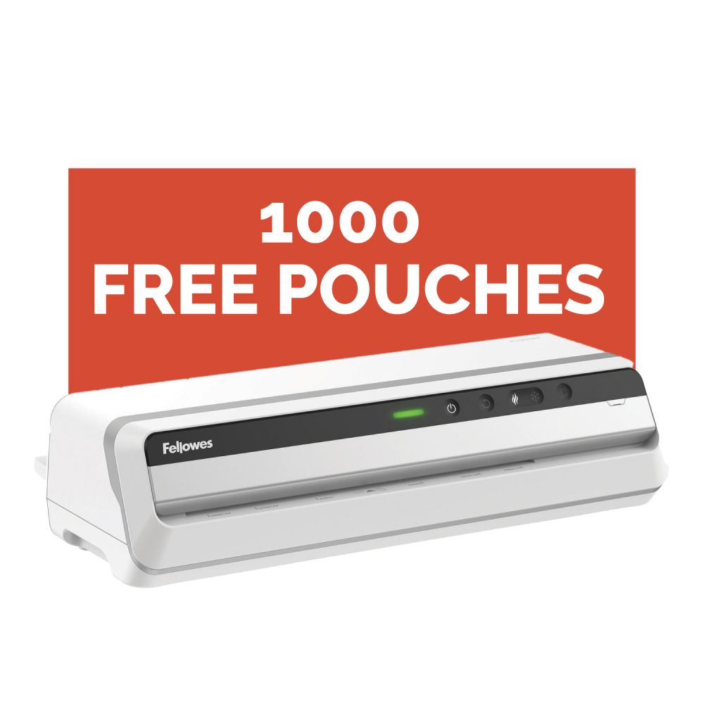Fellowes Jupiter A3 Laminator +1000 FREE A4 POUCHES
