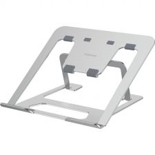 Fellowes Adjustable Laptop Riser Alumia Portable Laptop Stand Silver thumbnail 1