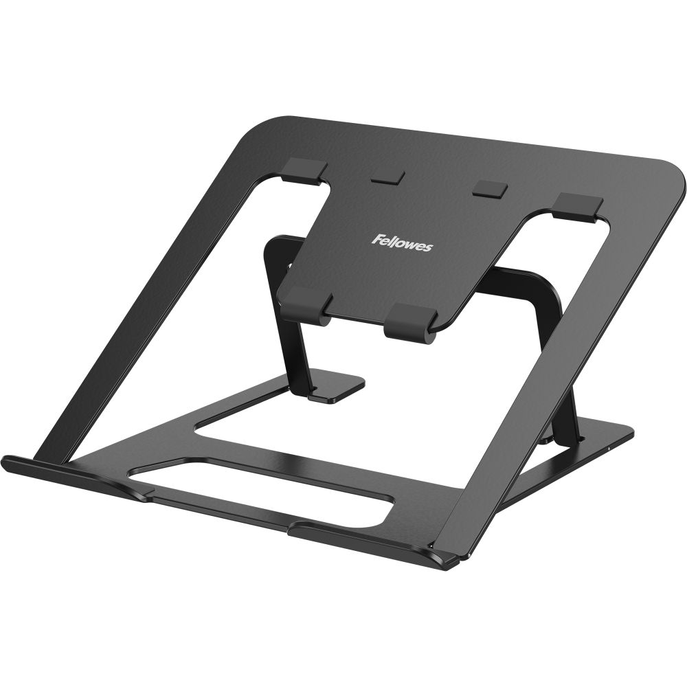 Fellowes Adjustable Laptop Riser Alumia Portable Laptop Stand Black