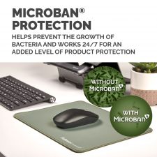 Fellowes Breyta XL Mousepad with Antibacterial Protection Sage thumbnail 4
