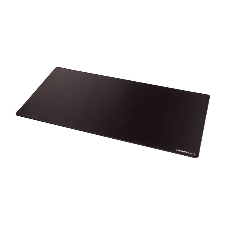 Fellowes Breyta Desk Mat with Antibacterial Protection Black