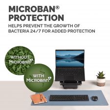 Fellowes Breyta Desk Mat with Antibacterial Protection Marine thumbnail 5