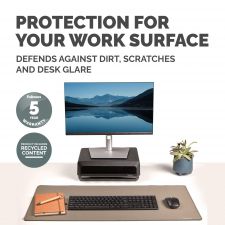 Fellowes Breyta Desk Mat with Antibacterial Protection Sand thumbnail 3