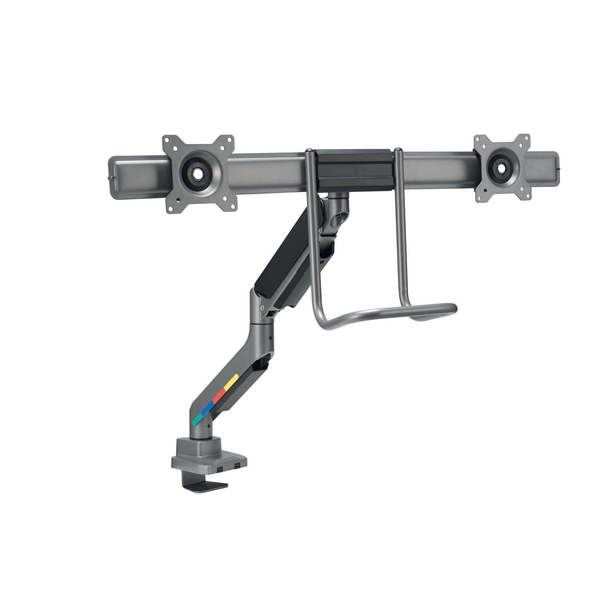 Kensington K58272WW SmartFit Dual Monitor Arm with Crossbar and Handle