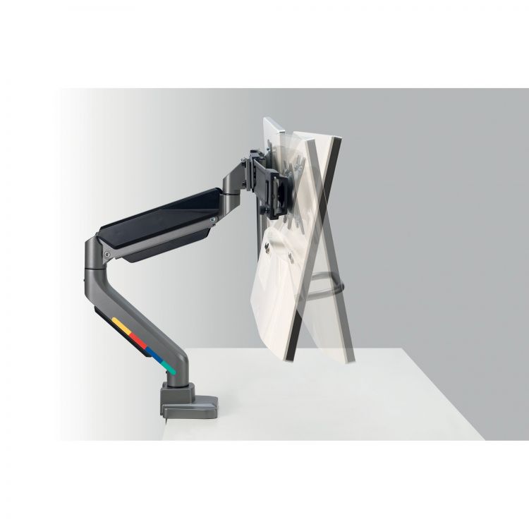 Kensington K58272WW SmartFit Dual Monitor Arm with Crossbar and Handle - Image 3