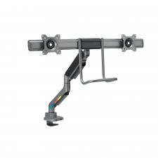 Kensington K58272WW SmartFit Dual Monitor Arm with Crossbar and Handle thumbnail 1