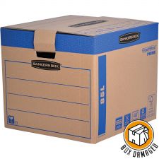 Bankers Box BOX DAMAGED - SmoothMove Large FastFold Moving Box Pack of 5 thumbnail 1