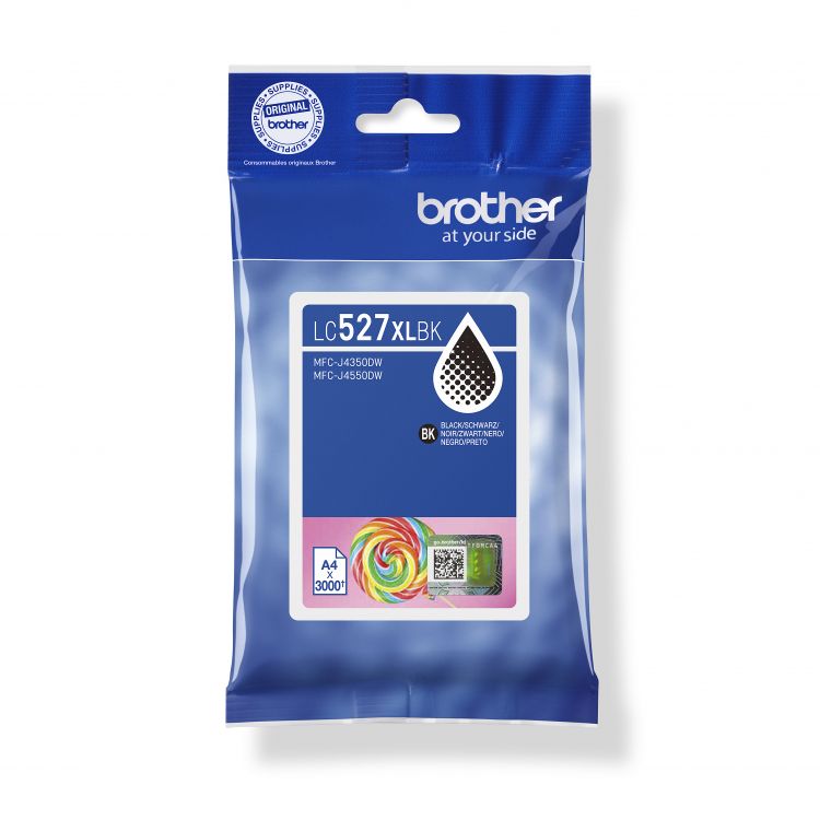 Brother LC527XLBK High Yield Black Ink Cartridge - Image 2