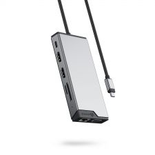 Alogic DV3 12-in-1 USB-C Dual Display Mini Dock thumbnail 1