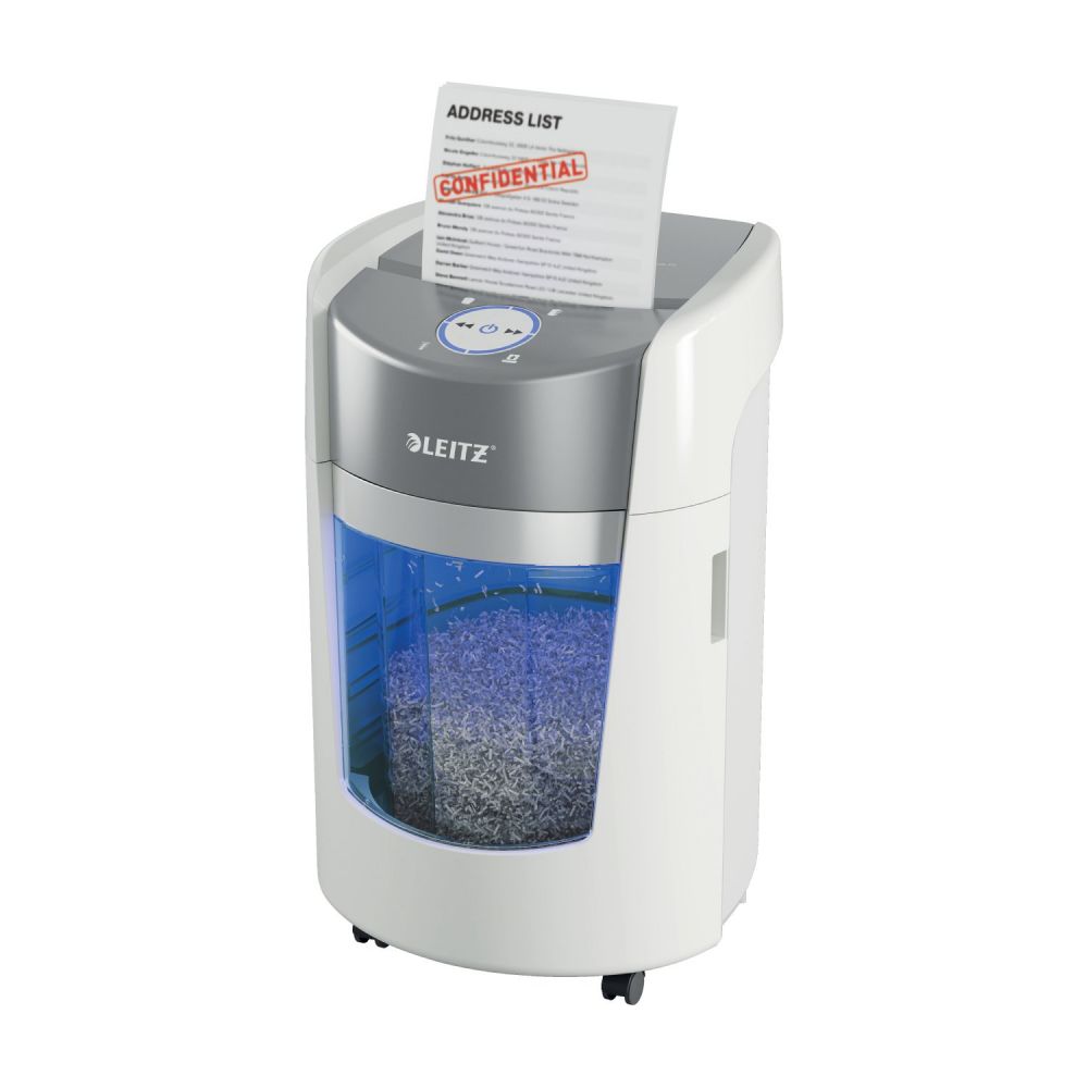 Leitz OptiMax 350 Small Office Micro Cut Shredder - P5