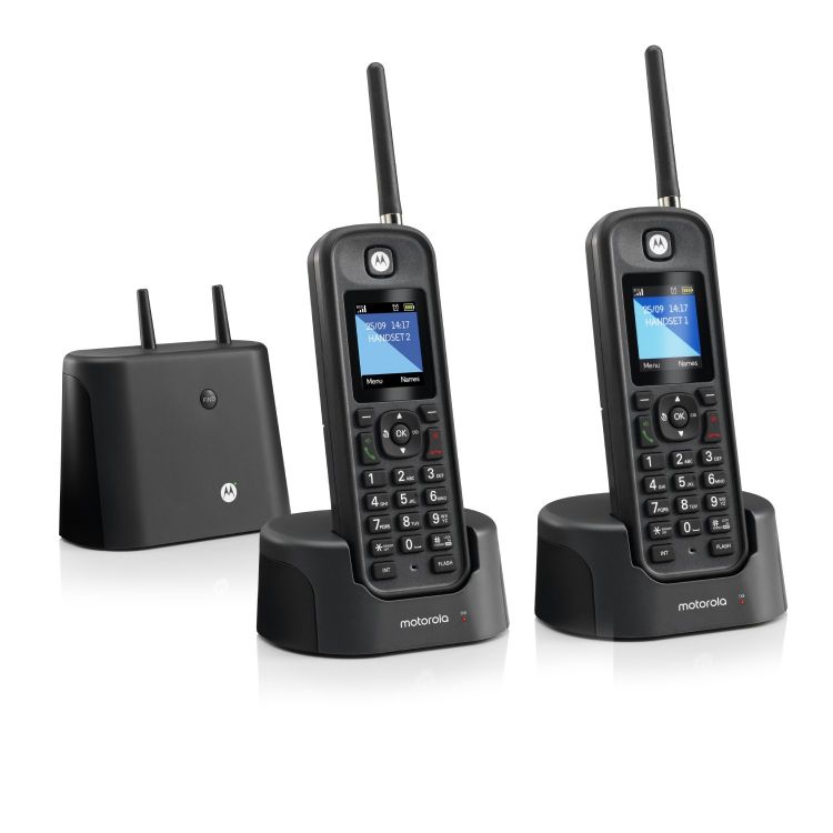 Motorola O202 Twin ruggedised long range cordeless phone - Image 3