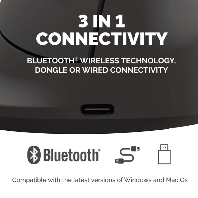 Fellowes Vertical Mouse Breyta Plus+ Vertical Mouse Right Handed Small - Image 5