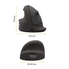Fellowes Vertical Mouse Breyta Plus+ Vertical Mouse Left Handed Medium thumbnail 2