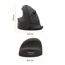Fellowes Vertical Mouse Breyta Plus+ Vertical Mouse Left Handed Large thumbnail 3