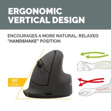 Fellowes Breyta Vertical Mouse with Antibacterial Protection Right Handed Medium thumbnail 7