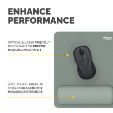 Fellowes Breyta Mousepad Standard Wrist Rest Sage thumbnail 4