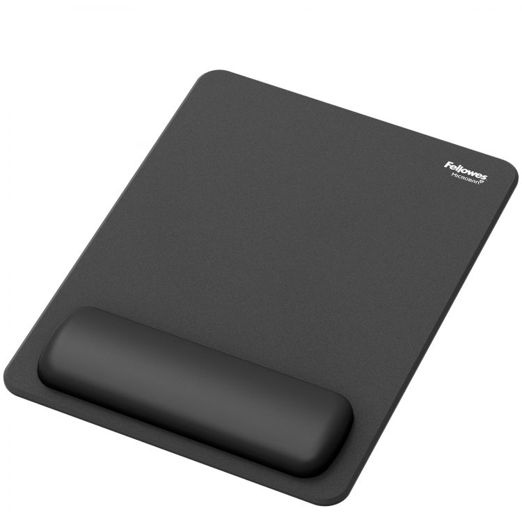 Fellowes Breyta XL Mousepad Wrist Rest Black