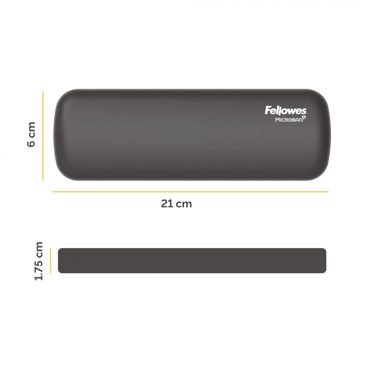 Fellowes Breyta Palm Rest Black - Image 2