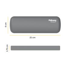Fellowes Breyta Palm Rest Grey thumbnail 4